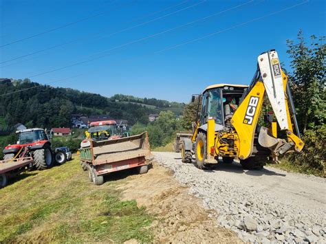 Przybywa betonowych dróg Gmina Korzenna Gmina Korzenna