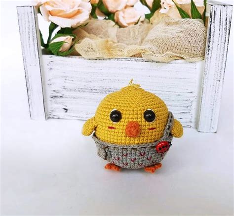 Chick Crochet Pattern No Sew Amigurumi Crochet Pattern No Sew Crochet