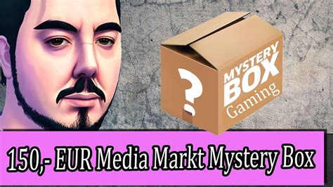 Media Markt 150 EURO Gaming Mystery Box OPENING YouTube