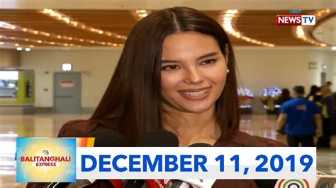 Balitanghali Express: December 11, 2019 [HD] - YouTube