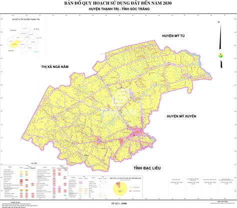 Bản đồ quy hoạch tỉnh Sóc Trăng mới nhất 2020 2035 tầm nhìn 2050