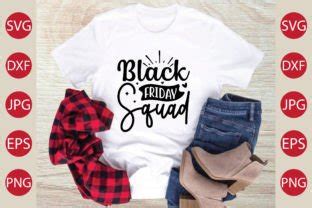 Black Friday Squad SVG Craft Graphic By Tshirt Bundle Creative Fabrica