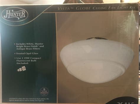 Hunter Ceiling Fan Glass Globe Replacement Shelly Lighting