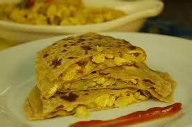 How To Make Egg Bhurji Paratha Fitpiq