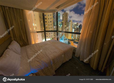 Night View Which Visible Hotel Hong Kong Stock Photo by ©kanzilyou ...