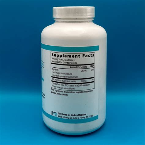 *Modern Magnesium Glycinate - Modern Medicine