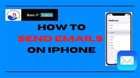 How To Send An Email On Iphone Youtube