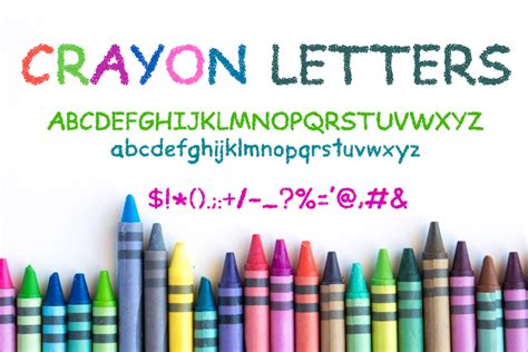 Crayola Crayon Logo Font