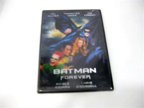 BATMAN FOREVER DVD Val Kilmer Tommy Lee Jones Jim Carrey Sigillata