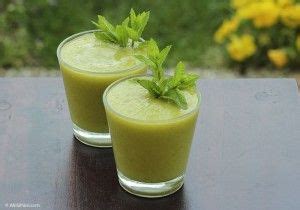 Smoothie de kiwi con menta Libre de lácteos Alimentación saludable