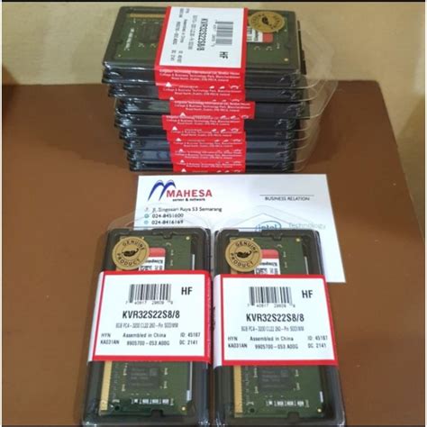 Jual Ram Kingston Sodimm Gb Ddr Mhz Pc Pc Memory Laptop