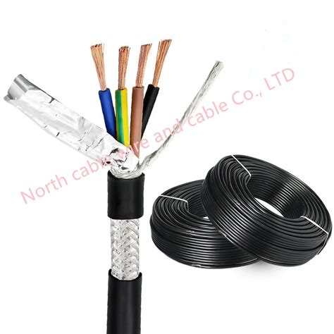 H05VV F Multi Core Flexible Armored Signal Cable Rvvp Shielded Cable 2