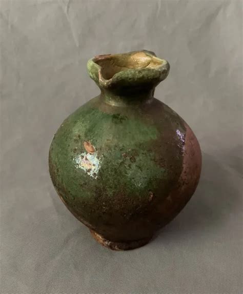 Ancienne Cruche Terre Cuite Verniss E Poterie La Chapelle Des Pots Art