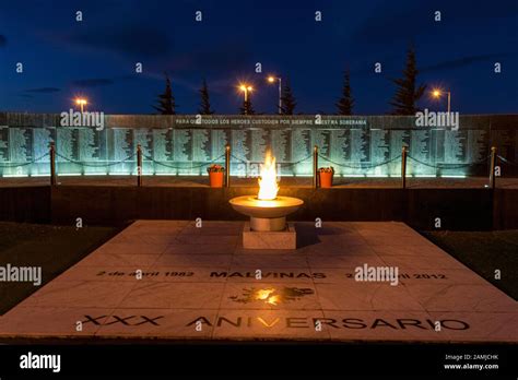 Malvinas Falklands War National Historical Monument Memorial At