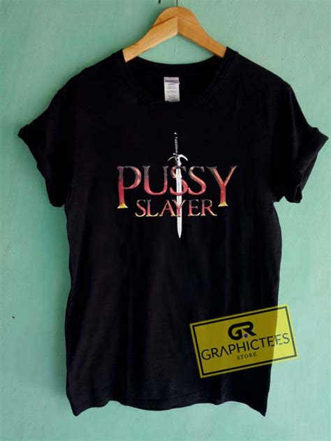 Brandon Calvillo Pussy Slayer Tee Shirts