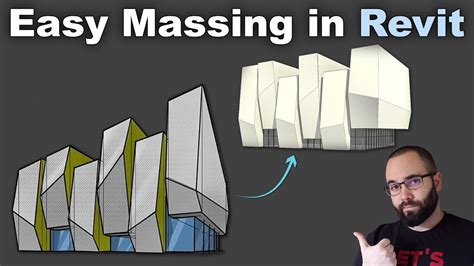 Easy Massing In Revit Tutorial Youtube