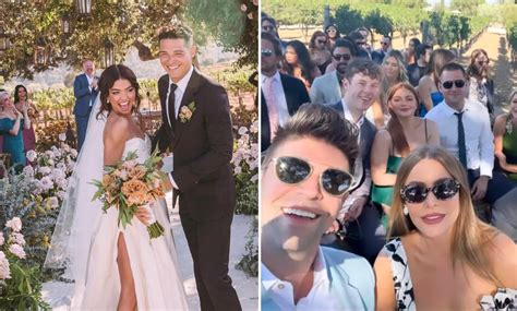 Sarah Hyland's wedding doubled as a 'Modern Family' reunion!