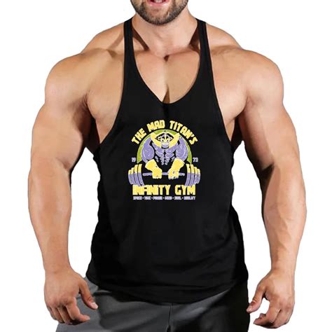 Brand Gyms Clothing Bodybuilding Stringer Tank Top Men Cotton Blank Sleeveless Singlets Fitness