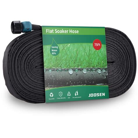 Joosen Soaker Hose Ft Flat Double Layer Consistent Drip Hose