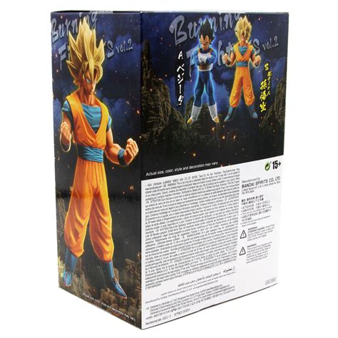 Banpresto Dragon Ball Z Burning Fighters Son Goku Vol2 16cm Statue