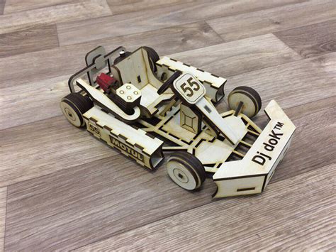 Laser Cut Go Kart Car 3mm Dxf File Vectors File