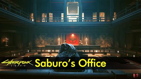 Saburo Arasaka S Office Cyberpunk 2077 The Game Tourist YouTube