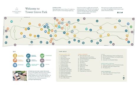 Park Map — Tower Grove Park