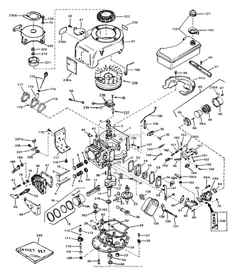 Tecumseh Vh Parts Diagram For Engine Parts List