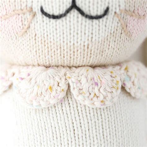 Hannah The Bunny- Hand Knit Cuddle + Kind Doll with Personalized Bag
