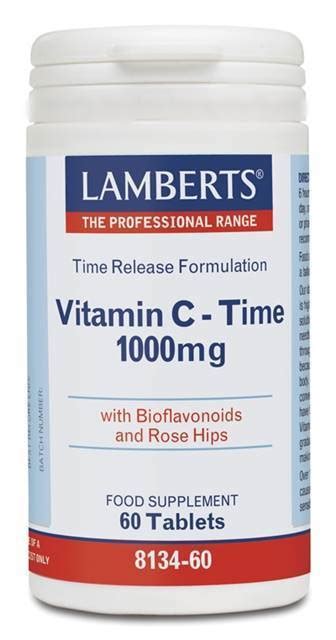 Vitamina C Con Bioflavonoides Y Escaramujo Lamberts Farmacia Salom