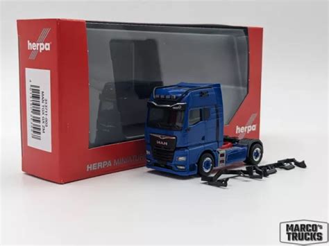 Herpa Man Tgx Gx Individual Zugmaschine Enzianblau