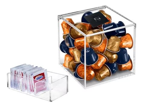 Cubo Nespresso Porta C Psulas Organizador Sach S Acr Lico Mercadolivre