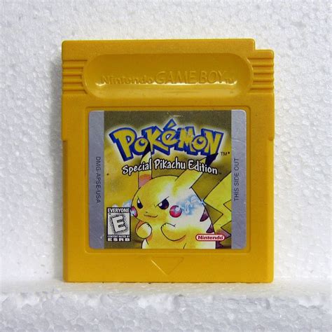 Pokemon Yellow Special Pikachu Edition Gametrog