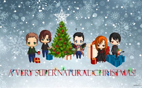 Supernatural Christmas by beata101 on DeviantArt