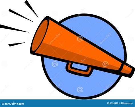 Bullhorn Vector Illustration Cartoondealer