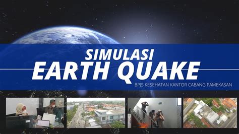 Simulasi Gempa Bumi Bpjs Kesehatan Kc Pamekasan Youtube