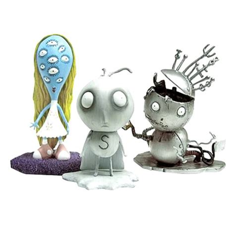 Tim Burton Tragic Toys Stain Boy Pvc Set Entertainment Earth