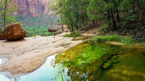 Middle Emerald Pools Trail (U.S. National Park Service)