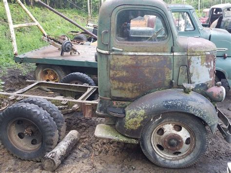 Barn Find 1940 Chevy Coe Cabover Stubnose Truck Project For Sale