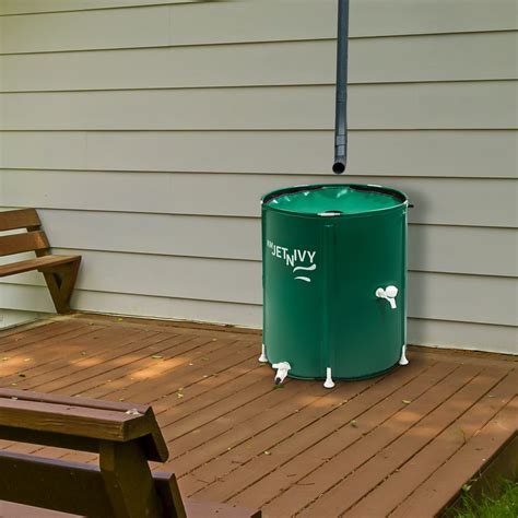 Snapklik KMJETNIVY Rain Barrel 50G Anti Collapse Collapsible