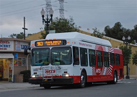 MTS Bus 2009 New Flyer C40LF On Civic Center Drive In Nati Flickr