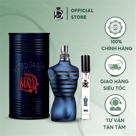 nước hoa chiết nam ultra male jean paul gauliter mẫu thử 10 lưu hương