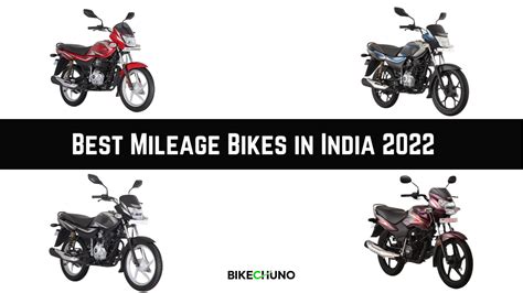 Best Mileage Bikes in India 2025 - Bikechuno