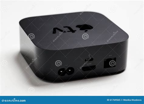 Apple Tv 4th Generation Editorial Image Image Of Multimedia 61769565