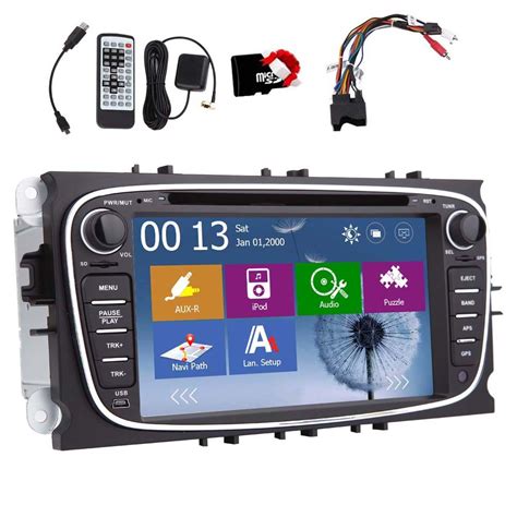 Us Autoradio Receiver For Ford Mondeo Bluetooth System Mp Cd