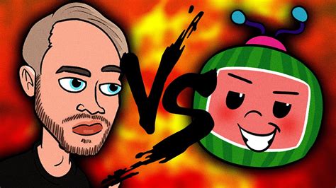 Party in Backyard's 'PewDiePie vs Cocomelon (Rap Battle)' sample of ...