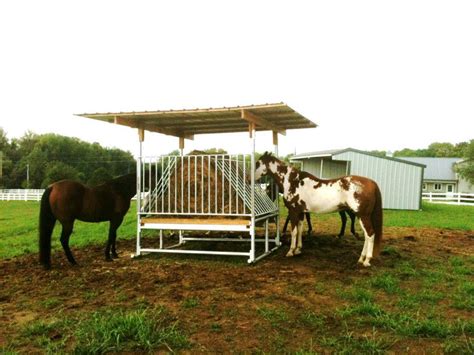 Hay Saver Horse Feeders - Klene Pipe Structures