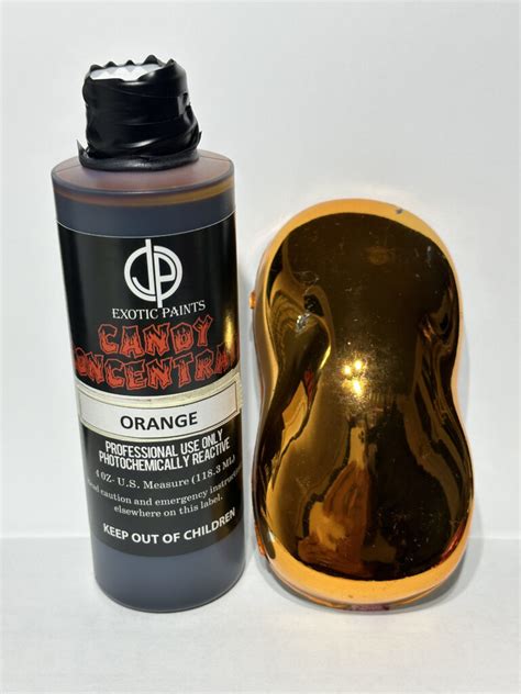 Orange – Candy Concentrate Paint – JP Exotic Paints