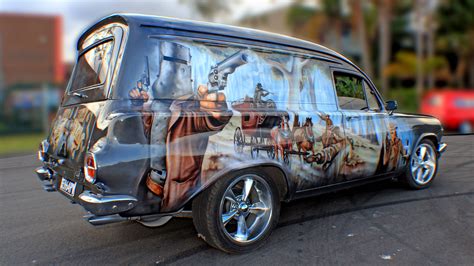 Airbrush Art On Cars