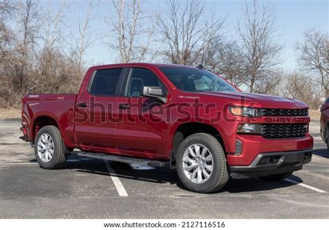 Plainfield Circa February Chevrolet Silverado Stock Photo